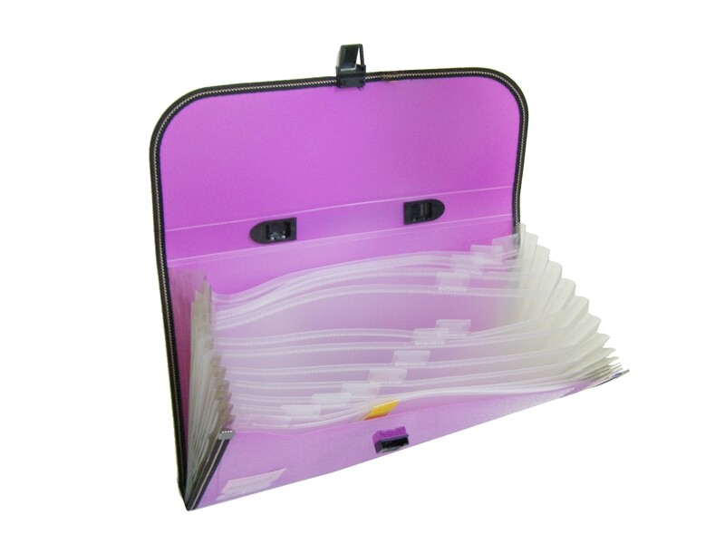 RSC F/S 13 POCKET EXPANDING FILE JS840FC-JS9371FC