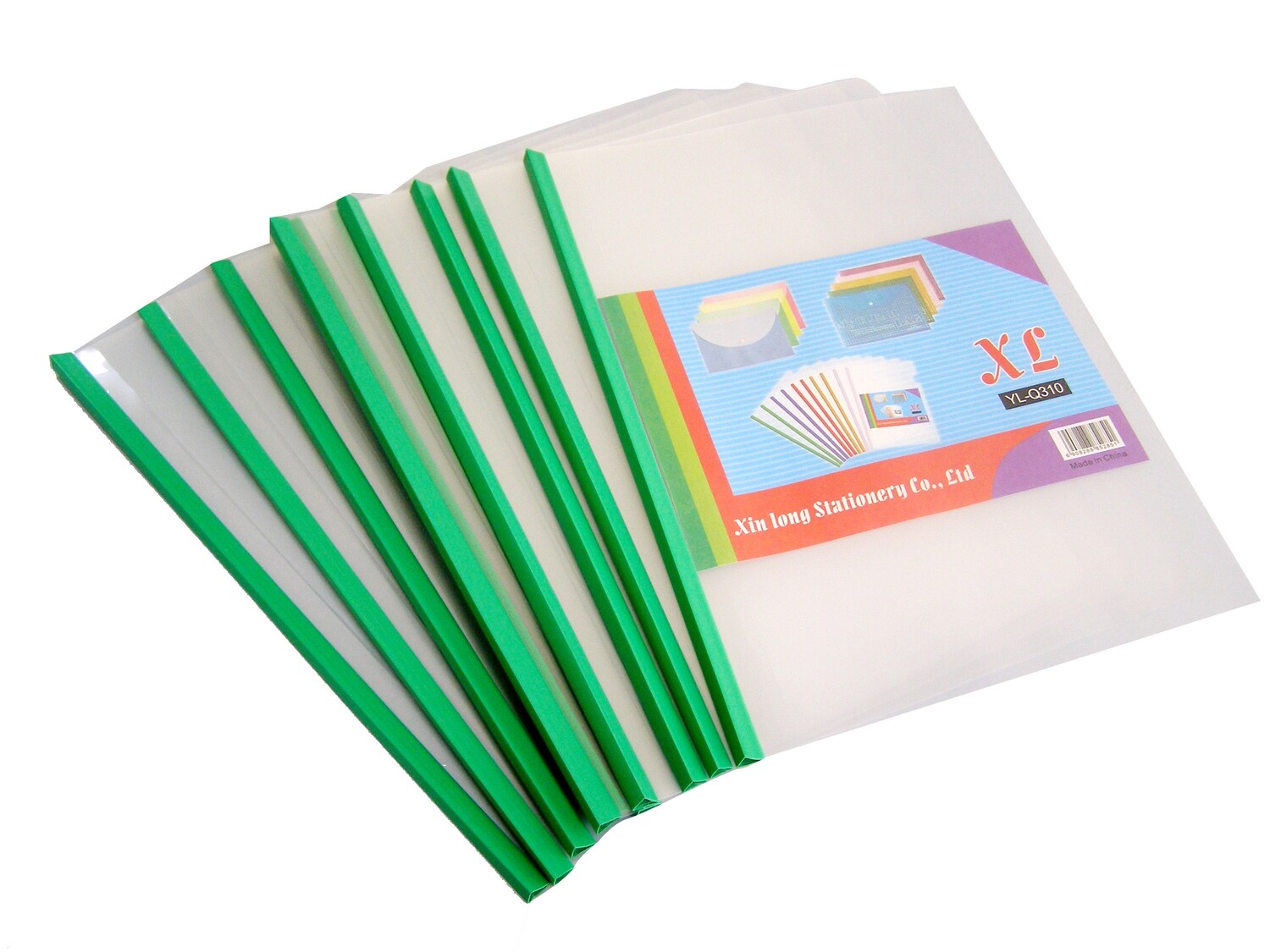 RSC A4 10PCS REPORT COVER THIN W/LONG CLIP D15-033