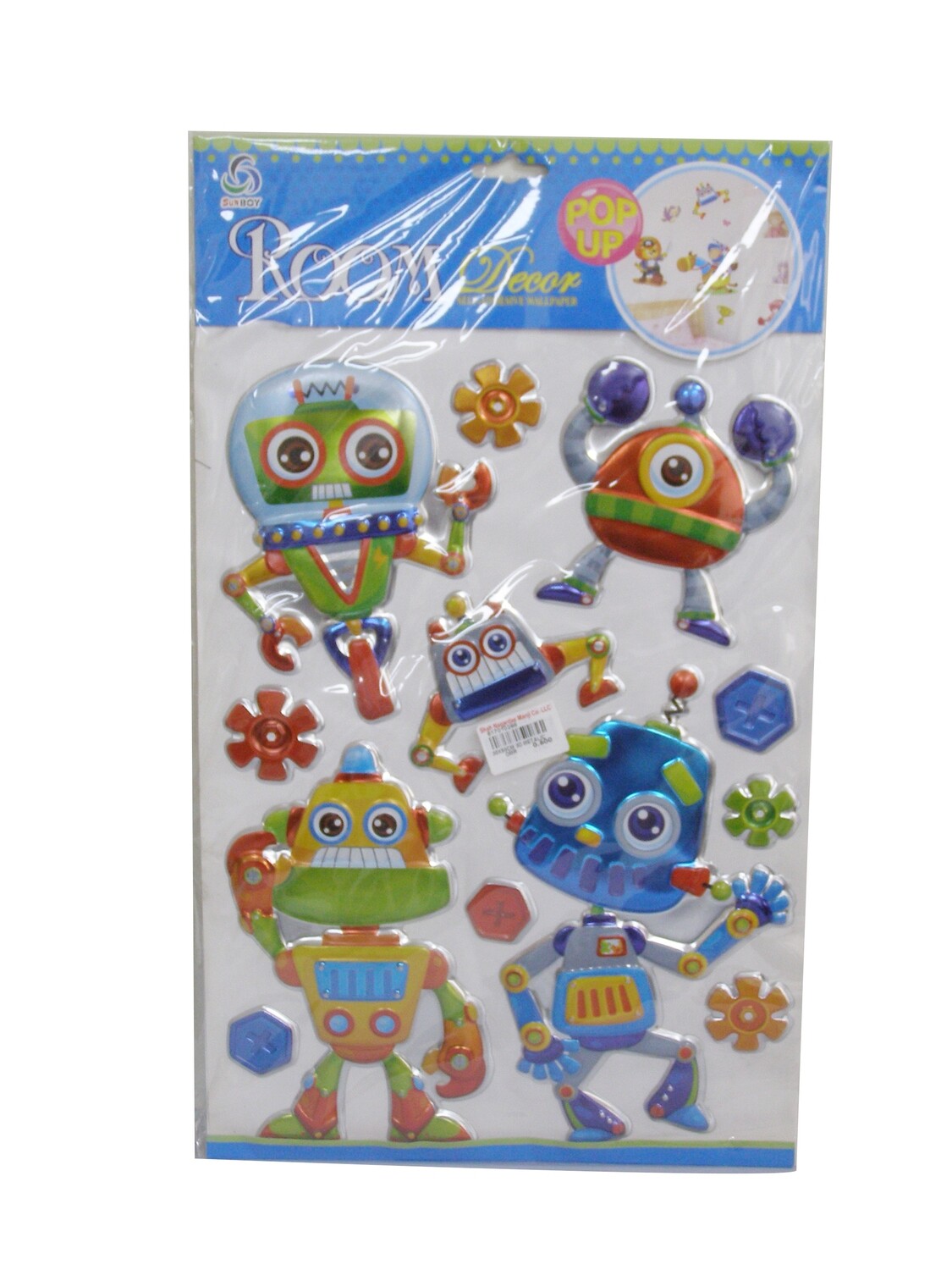 RSC SUNBOY 30X50CM 3D METALIC STICKER