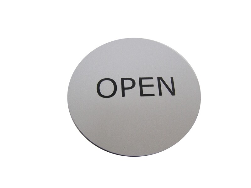 RSC REAP 83X3MM PUSH/PULL/NO SMOKING SIGN D15-276