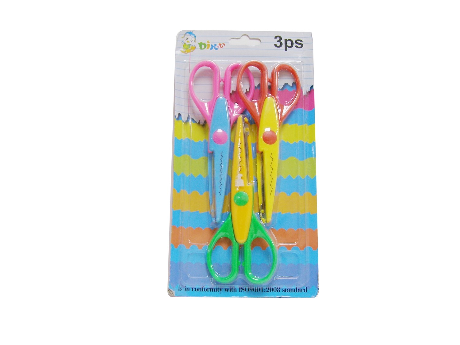 RSC 3PCS LACE ZIGZAG SCISSOR CF-825-3 D17-172