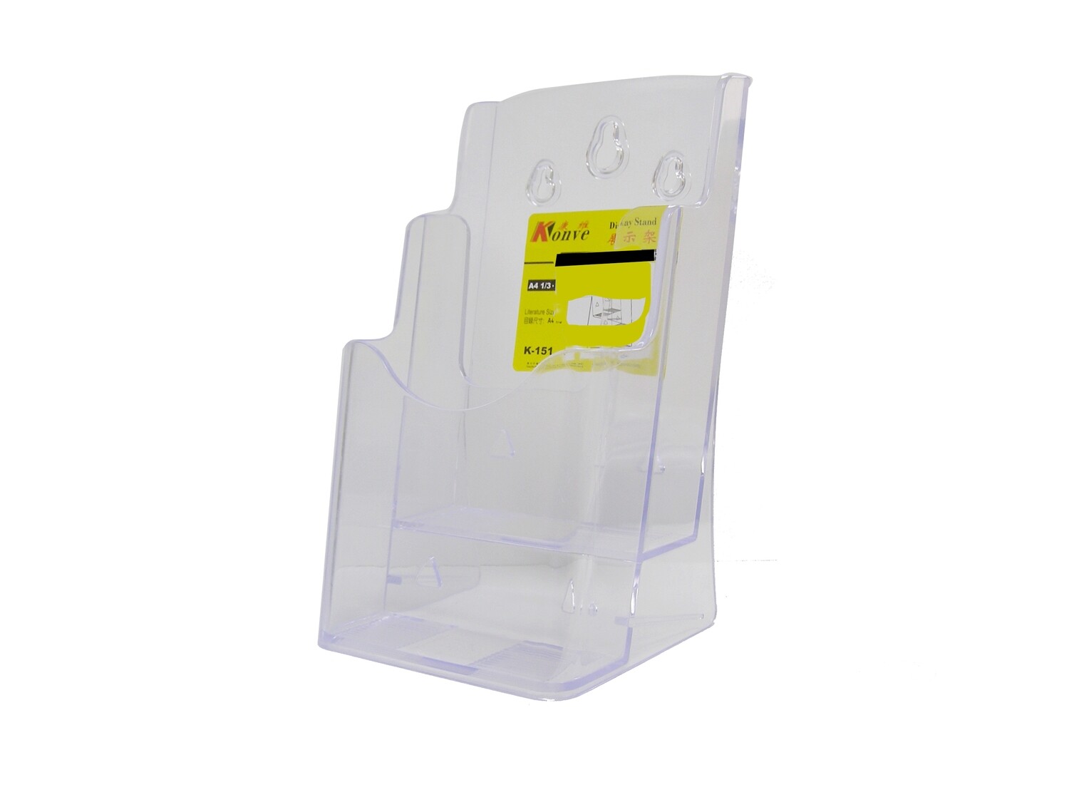 RSC A4 1/3-2 KONVE ACRYLIC CATALOGUE HOLDER K-151