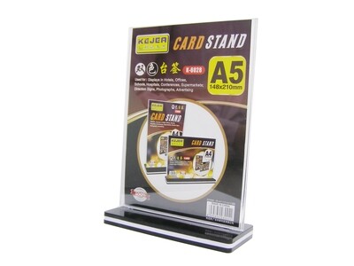 RSC A5 KEJEA ACRYLIC CARD STAND K-6028 D19-322