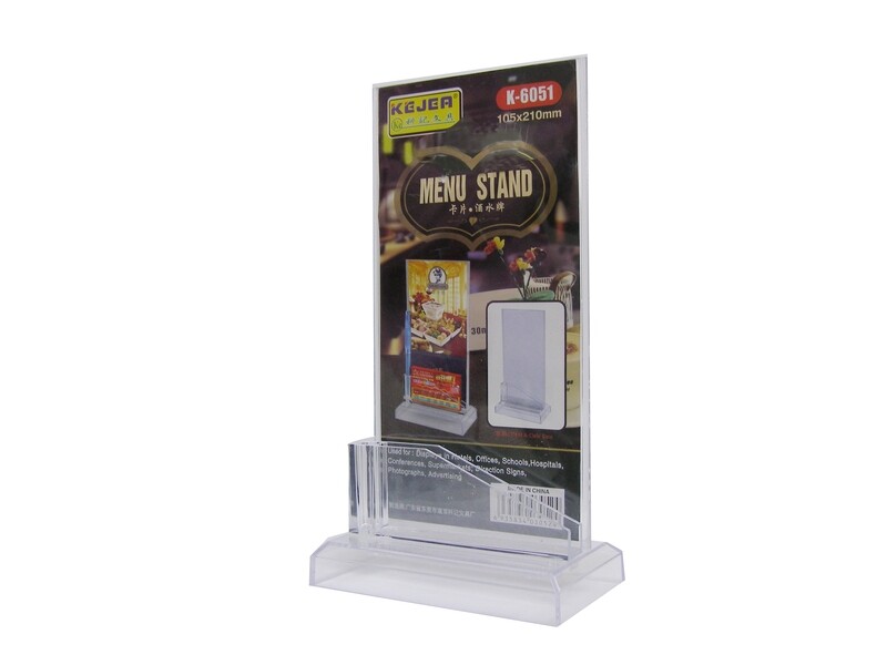 RSC KEJEA ACRYLIC MENU STAND K-6051 D15-084