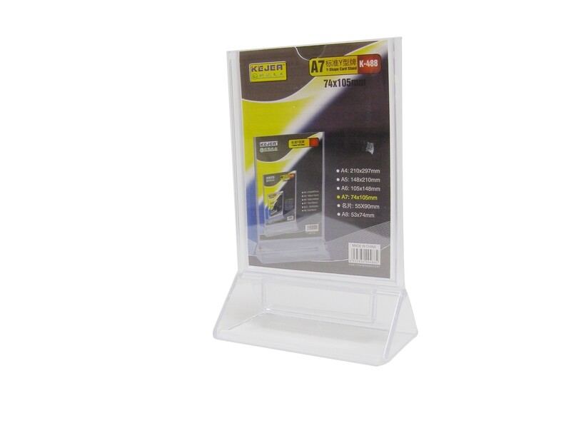 RSC K-488 A7 ACRYLIC DISPLAY STAND 74X105MM