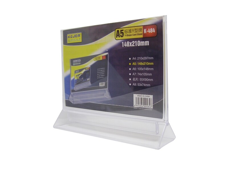 RSC K-484 A5 ACRYLIC TOWER SHAPE STAND 148X210MM