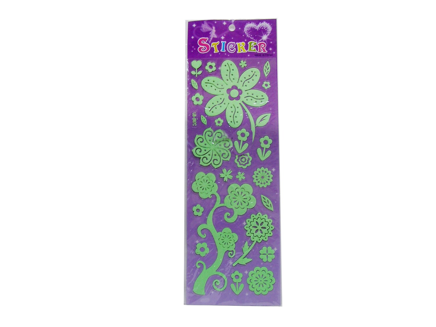 RSC GLOW IN DARK STICKERS ASSTD P313 P15-497