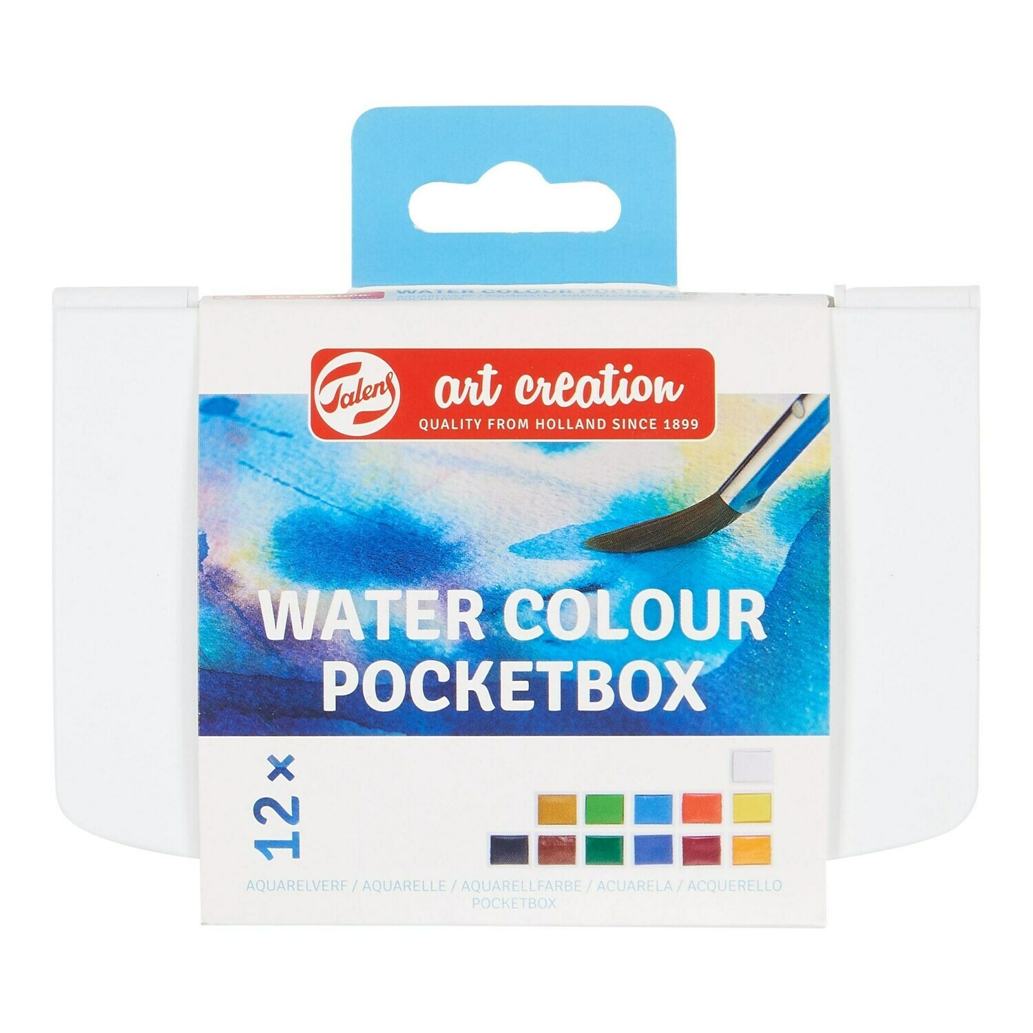ROYAL TALENS 12 WATER COLOR POCKET BOX 9022112M