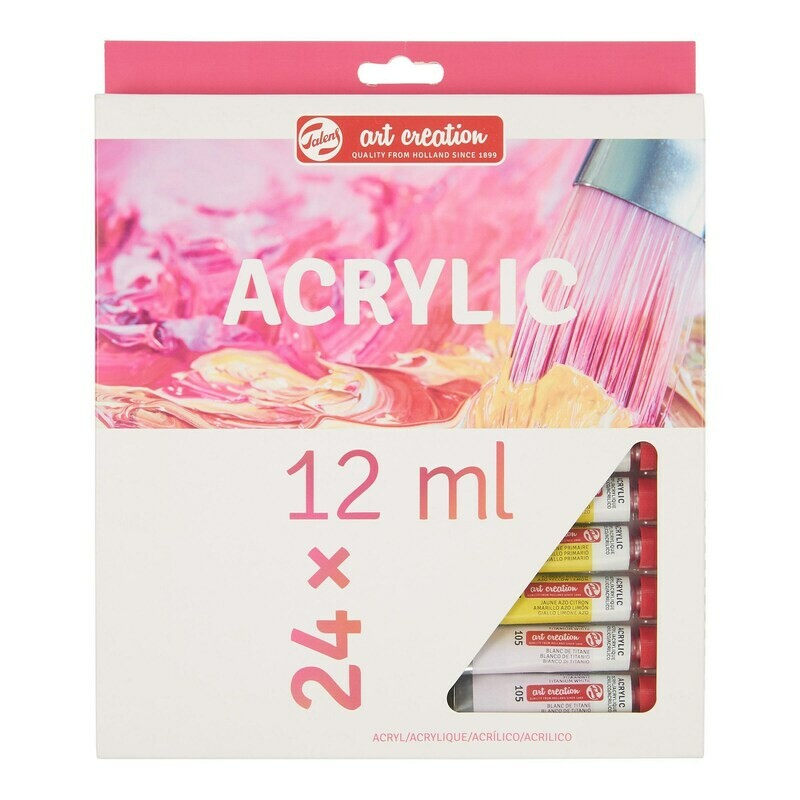 ROYAL TALENS 24X12ML ACRYLIC COLOR SET 9021724M