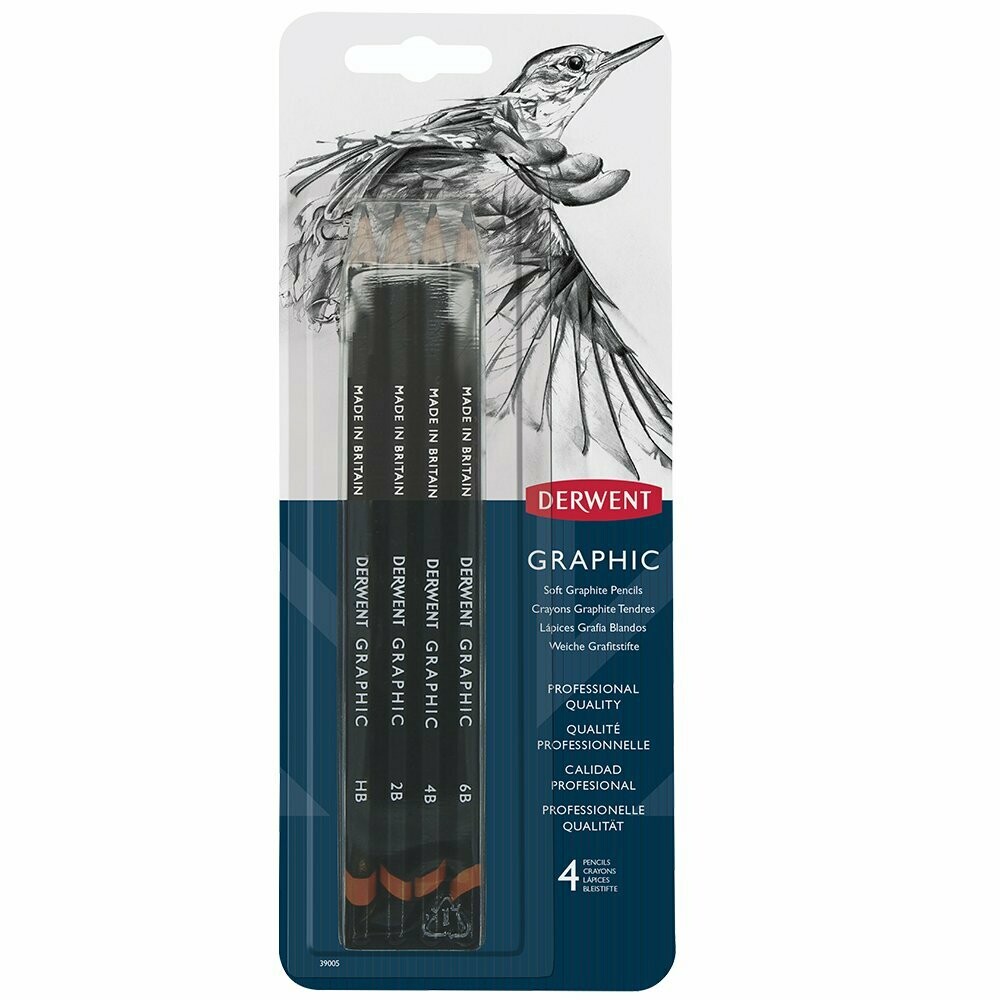 DERWENT 1X4 GRAPHITE SKETCHING PENCIL 39005