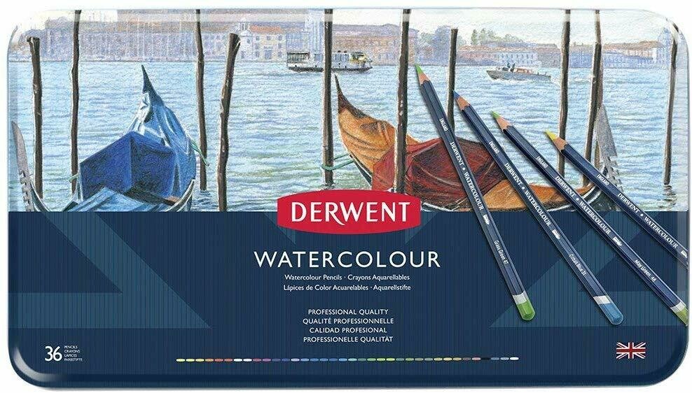 DERWENT 1X36 WATERCOLOUR PENCIL 32885