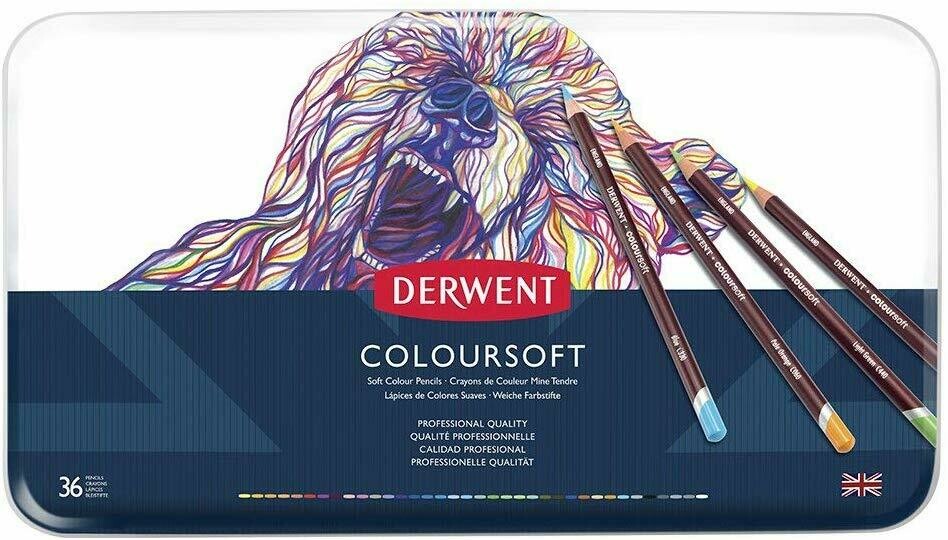 DERWENT 1X36 COLOURSOFT PENCIL 0701028