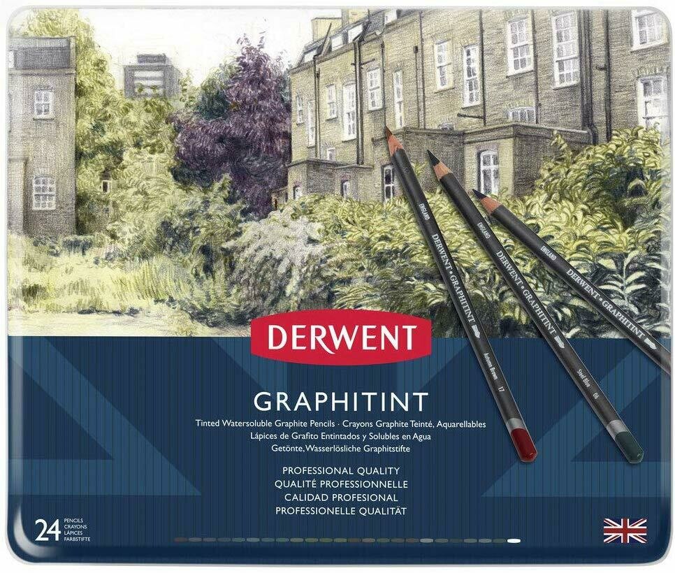 DERWENT 1X24 GRAPHITINT PENCIL 0700803