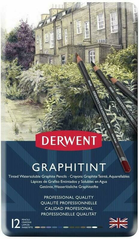 DERWENT 1X12 GRAPHITINT PENCIL 0700802