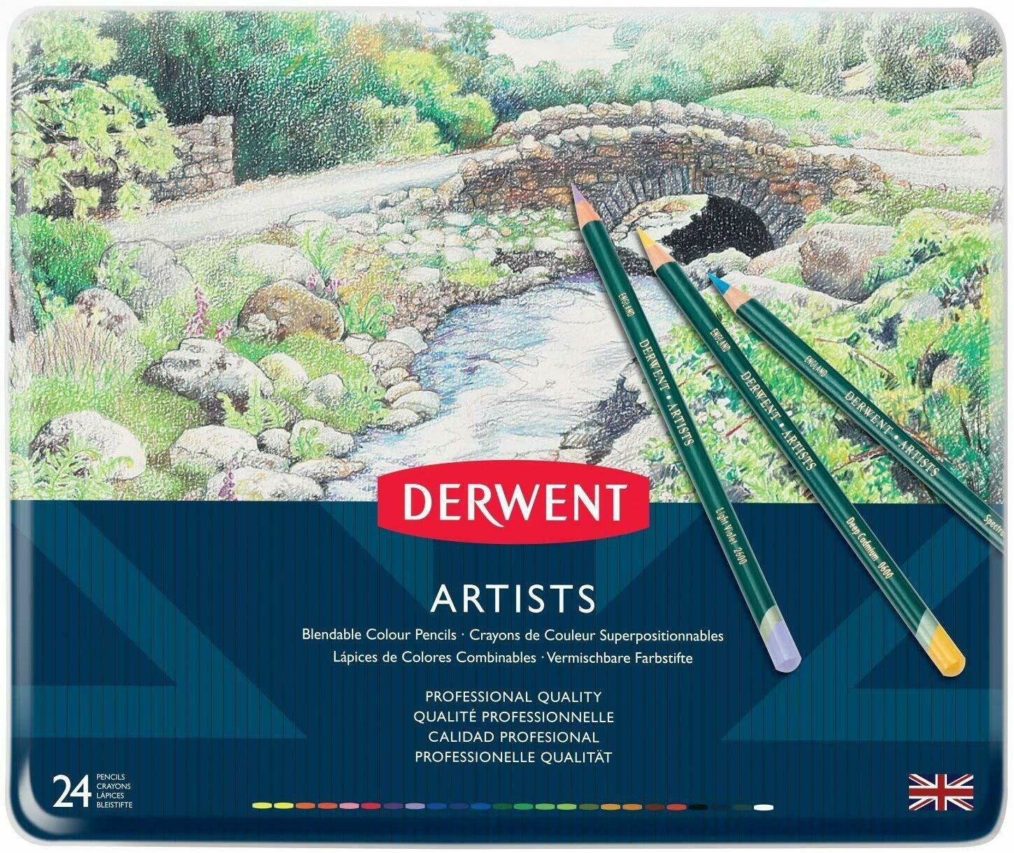 DERWENT 1X24 ARTISTS COLOR PENCILS 32093