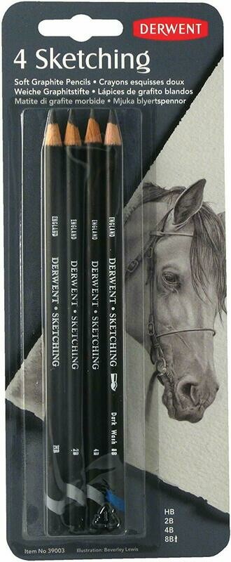 DERWENT 1X4 SKETCHING PENCIL 39003