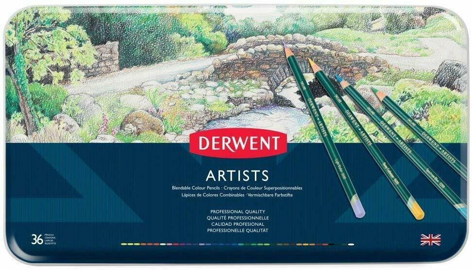DERWENT 1X36 ARTISTS COLOR PENCILS 32096