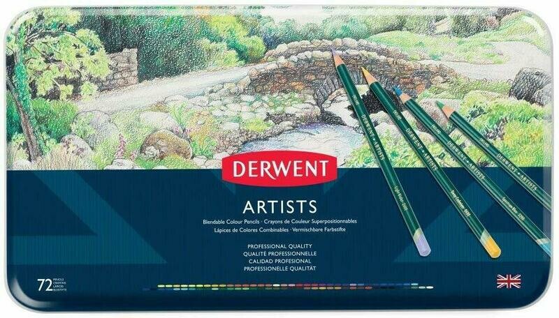DERWENT 1X72 ARTISTS COLOR PENCILS 32097