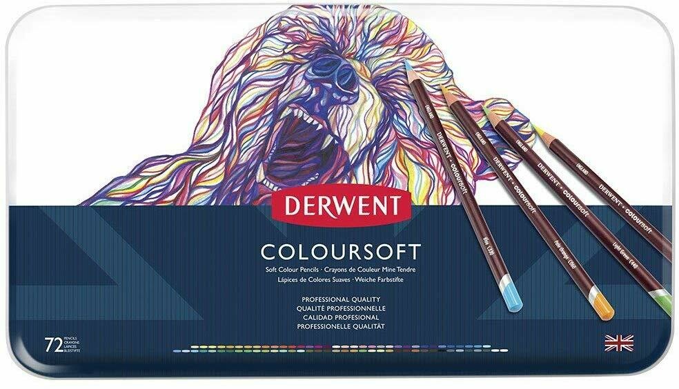 DERWENT 1X72 COLOURSOFT PENCIL 0701029