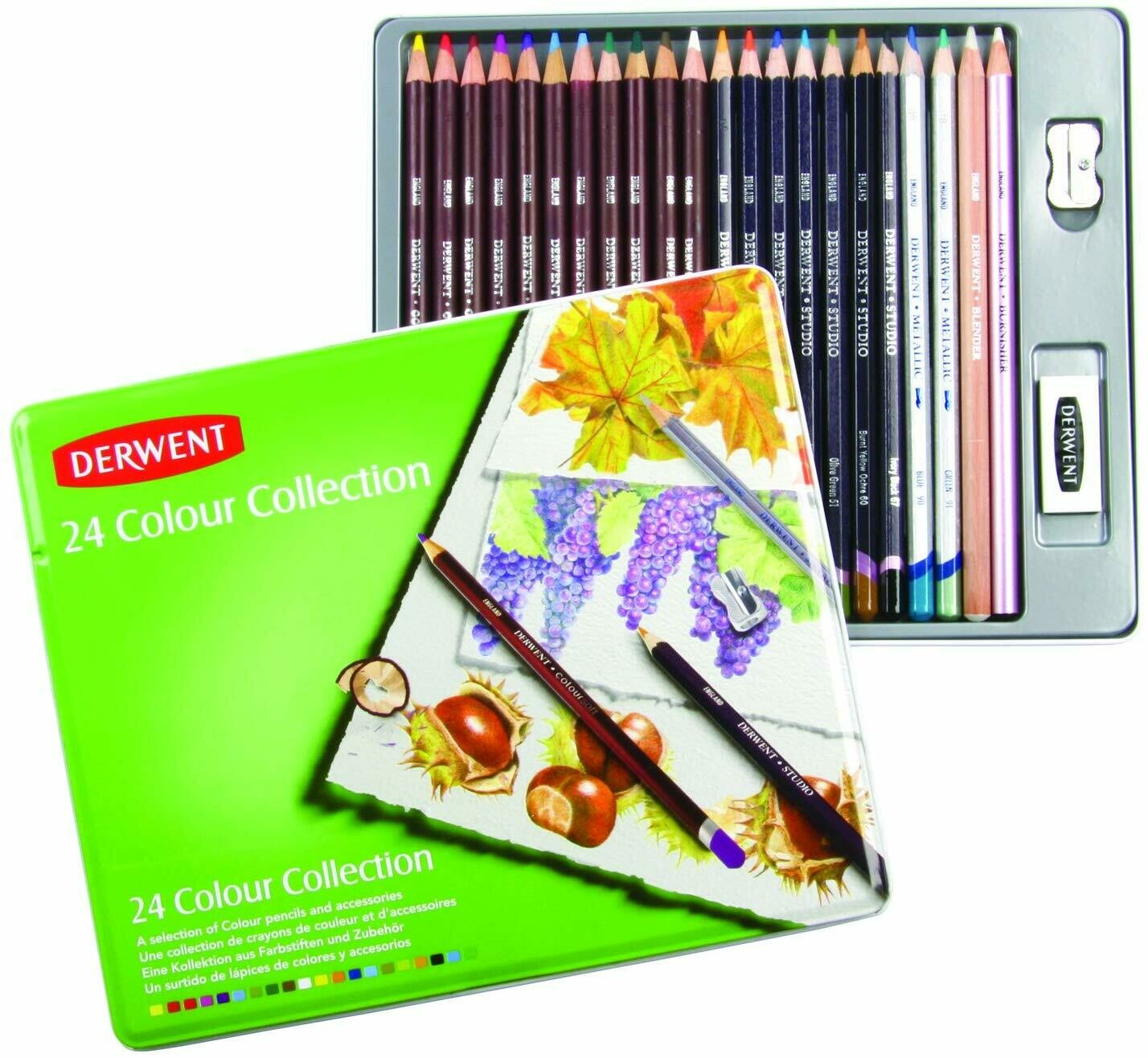 DERWENT 1X24 COLOR COLLECTION PENCIL 0700212