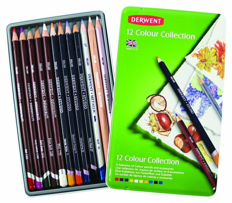 DERWENT 1X12 COLOR COLLECTION PENCIL 0700211