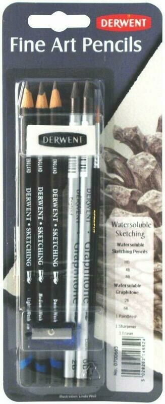 DERWENT WATERSOLUBLSKETCHING PENCIL 0700665