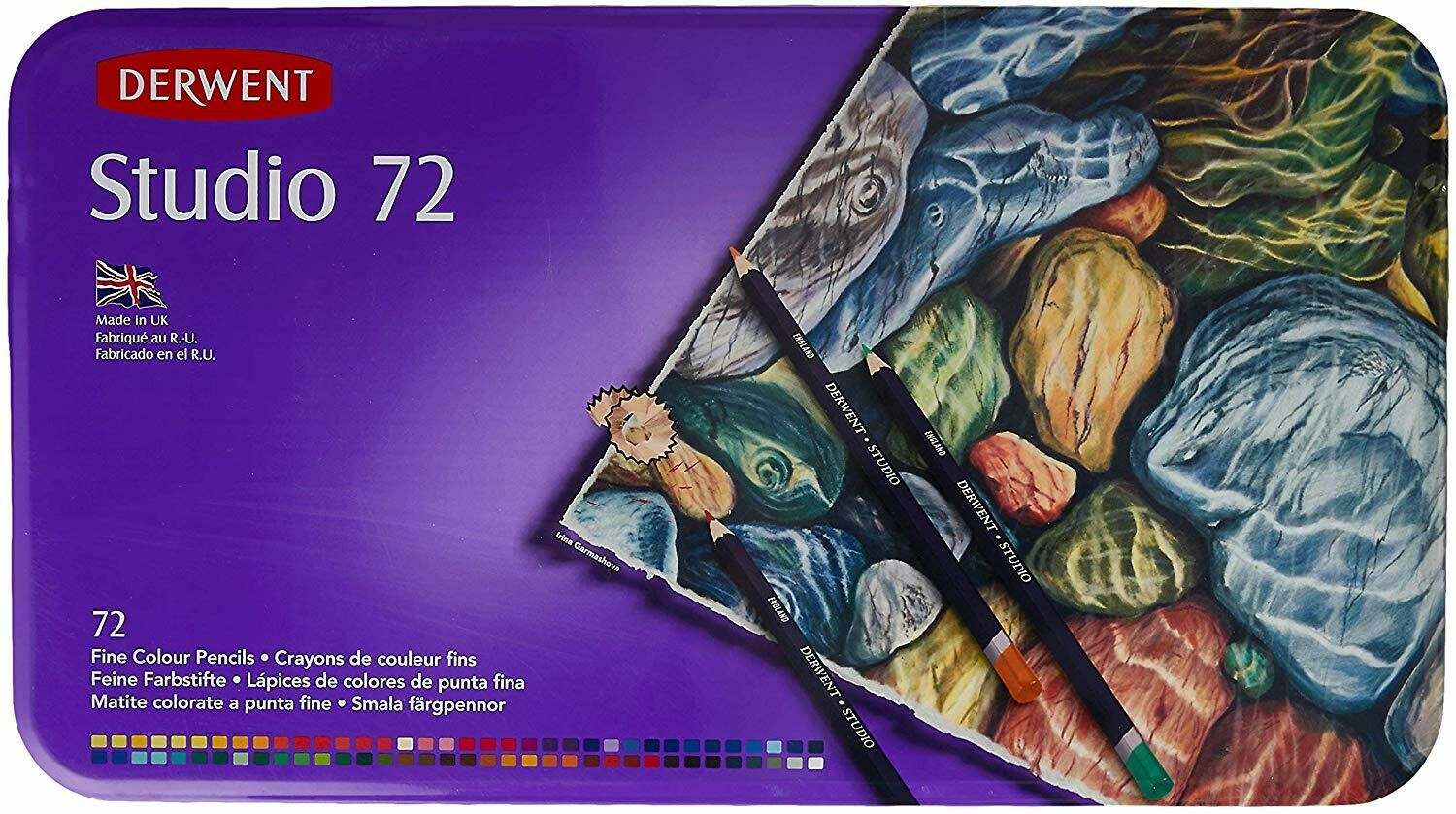 DERWENT 1X72 STUDIO COLOR PENCIL 32201