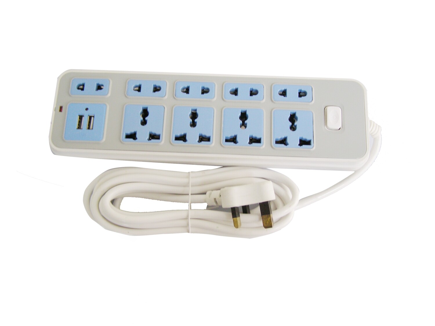 RSC ZORRO 4WAY+5(2PIN)+2USB 3MT EXTENSION CORD