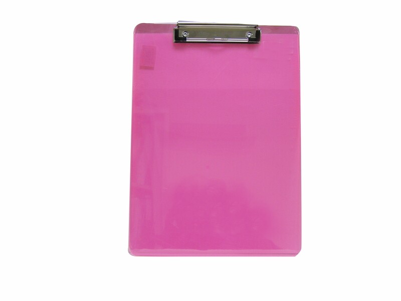 RSC A4 TRANSPARENT PULL TYPE CLIP BOARD D19-198