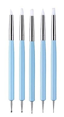 RSC 5PCS RUBBER BRUSH TWO SIDED W69-5 D19-102