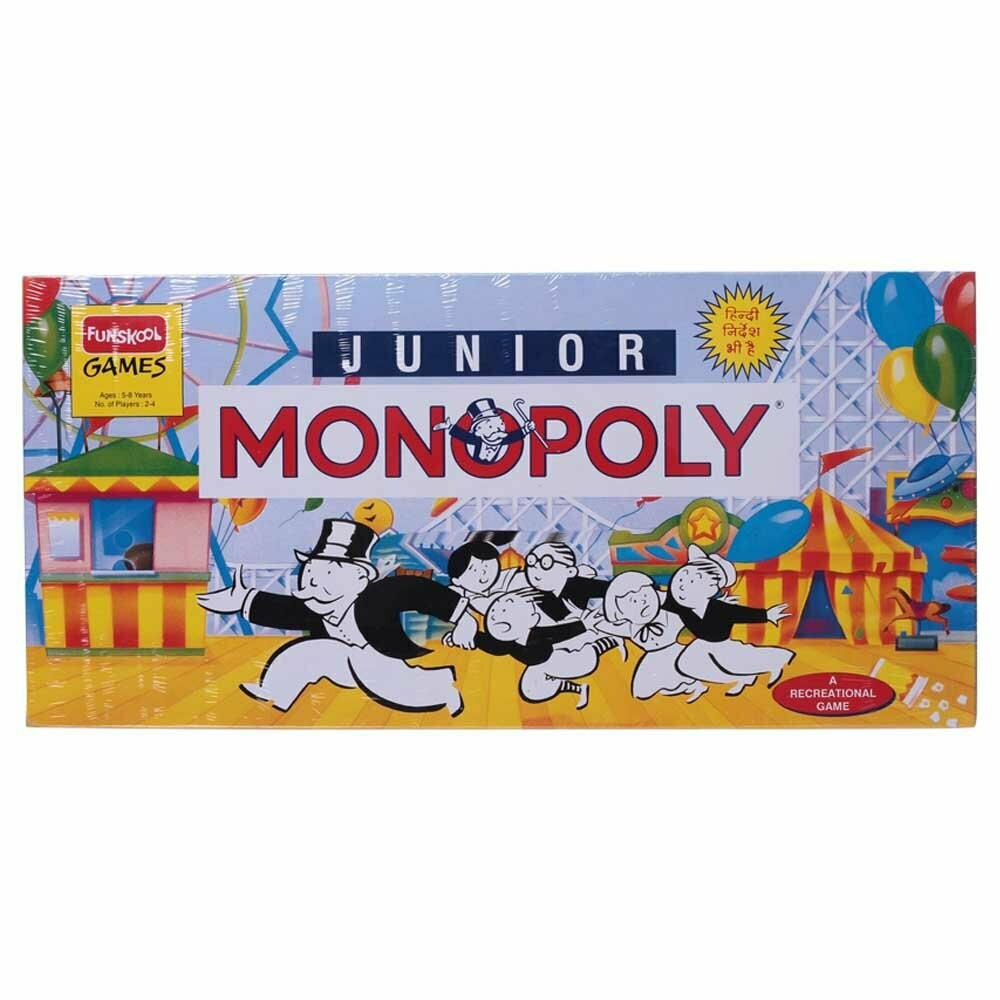 WELCOME MONOPOLY JUNIOR GAME