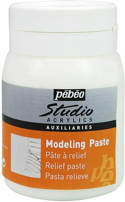 PEBEO 500ML ACRYLIC STUDIO MODELLING PASTE 524150-