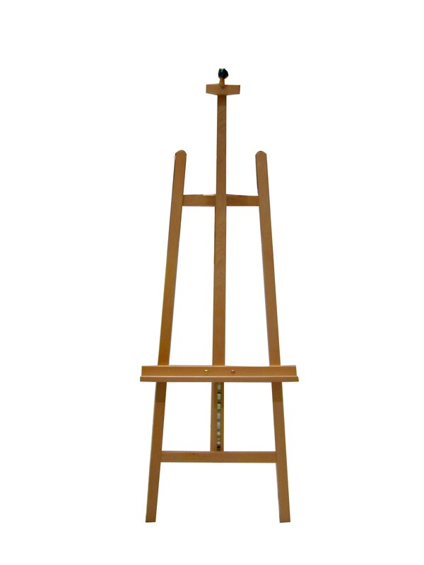 RSC WOODEN PAINTING EASEL W01D D19-190