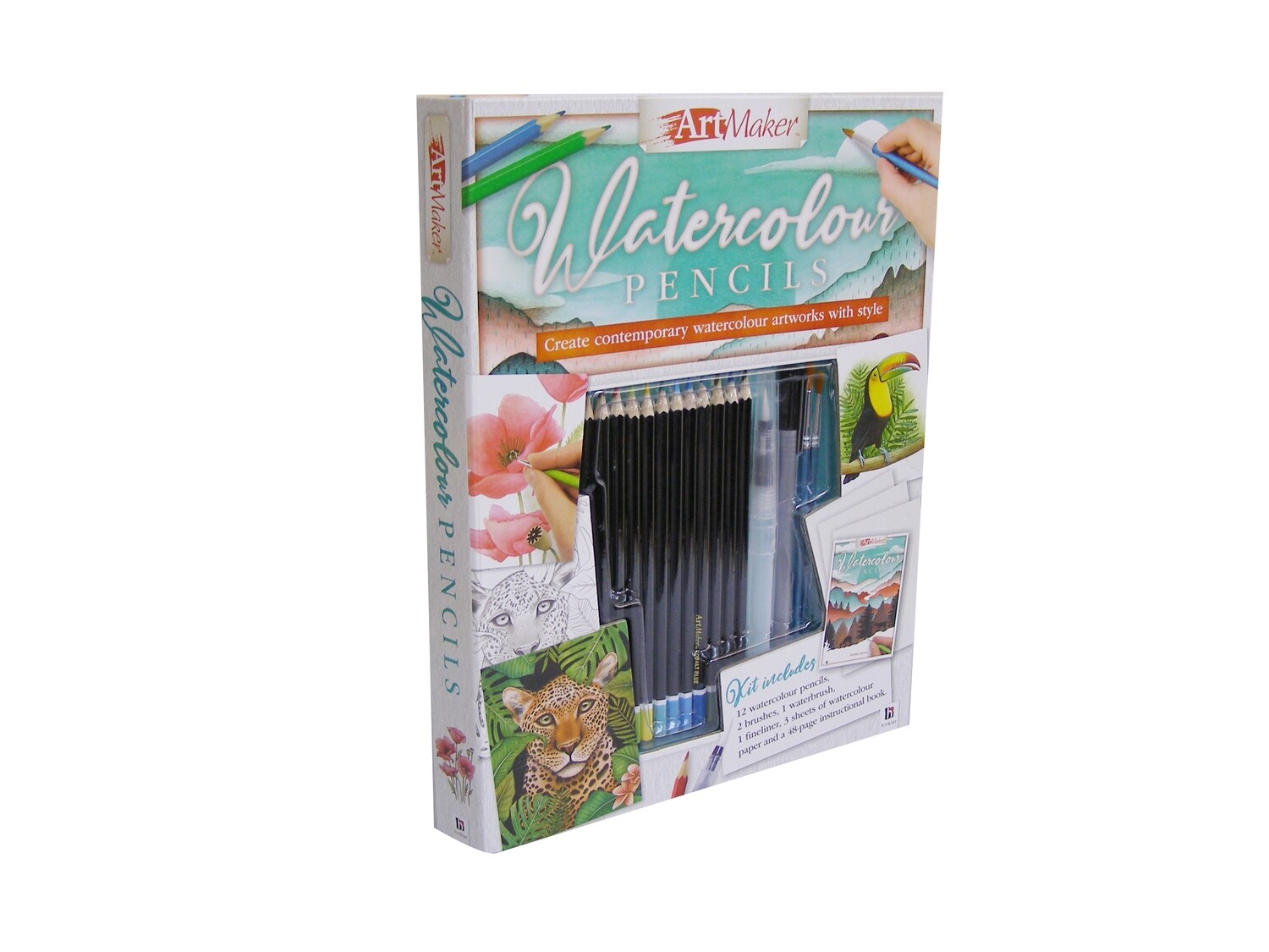 HINKLER ART MAKER WATERCOLOUR PENCILS