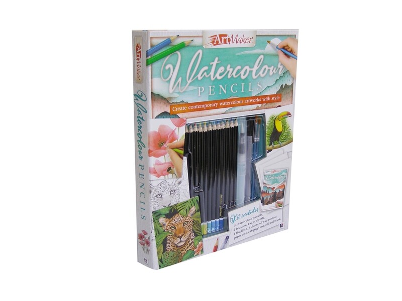 HINKLER ART MAKER WATERCOLOUR PENCILS