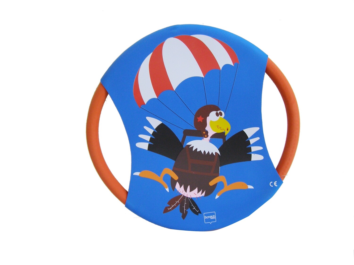 GZ SOFTOYS FUN BEE THROW &amp; CATCH ST5004 C20-026, Colour: Red