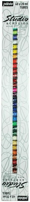 PEBEO 40T20ML ACRYLIC COLOR SET 833441-833997