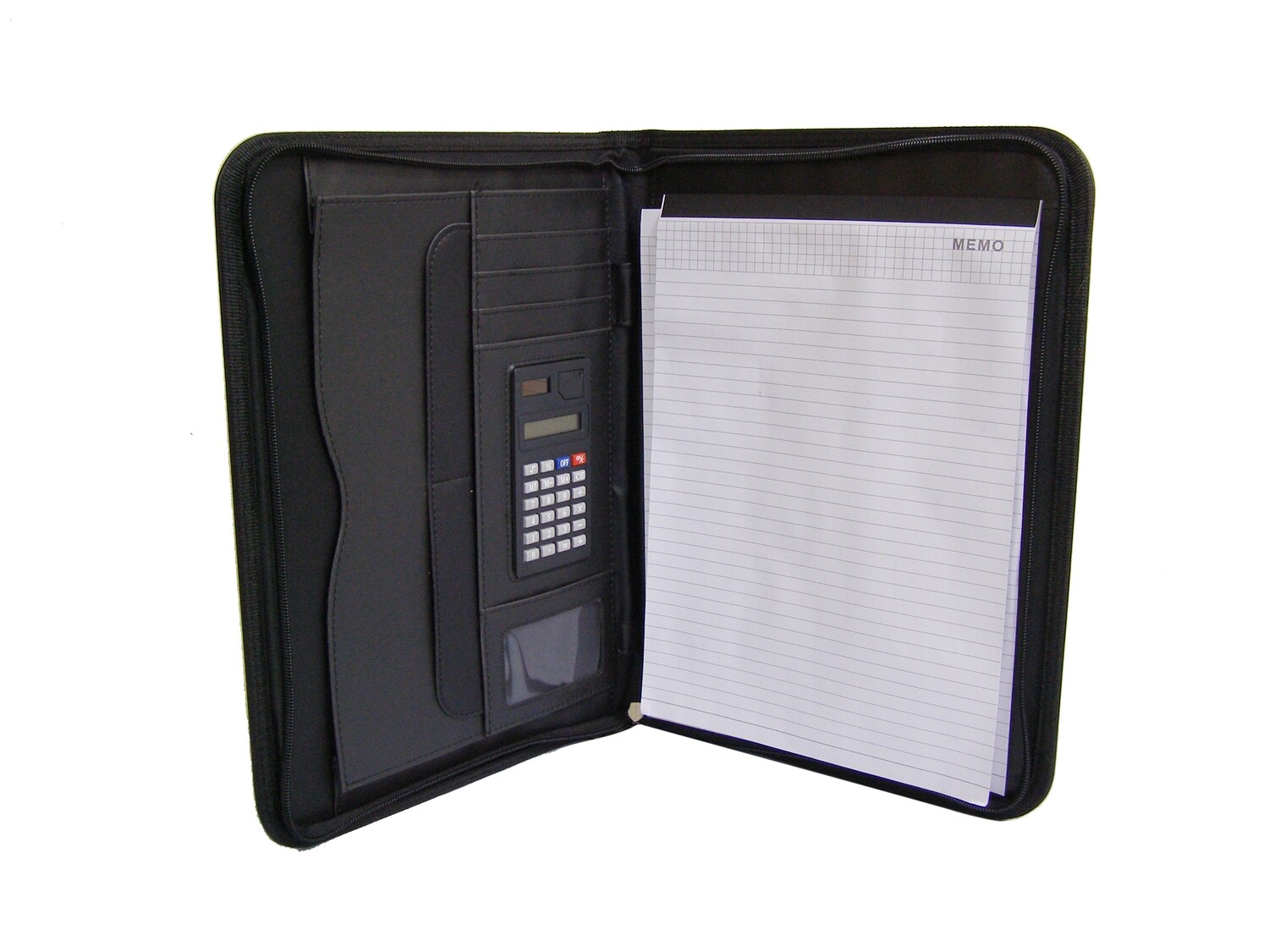 RSC A4 PORTFOLIO BAG &amp; CALCUL. W/O ZIP C19-036
