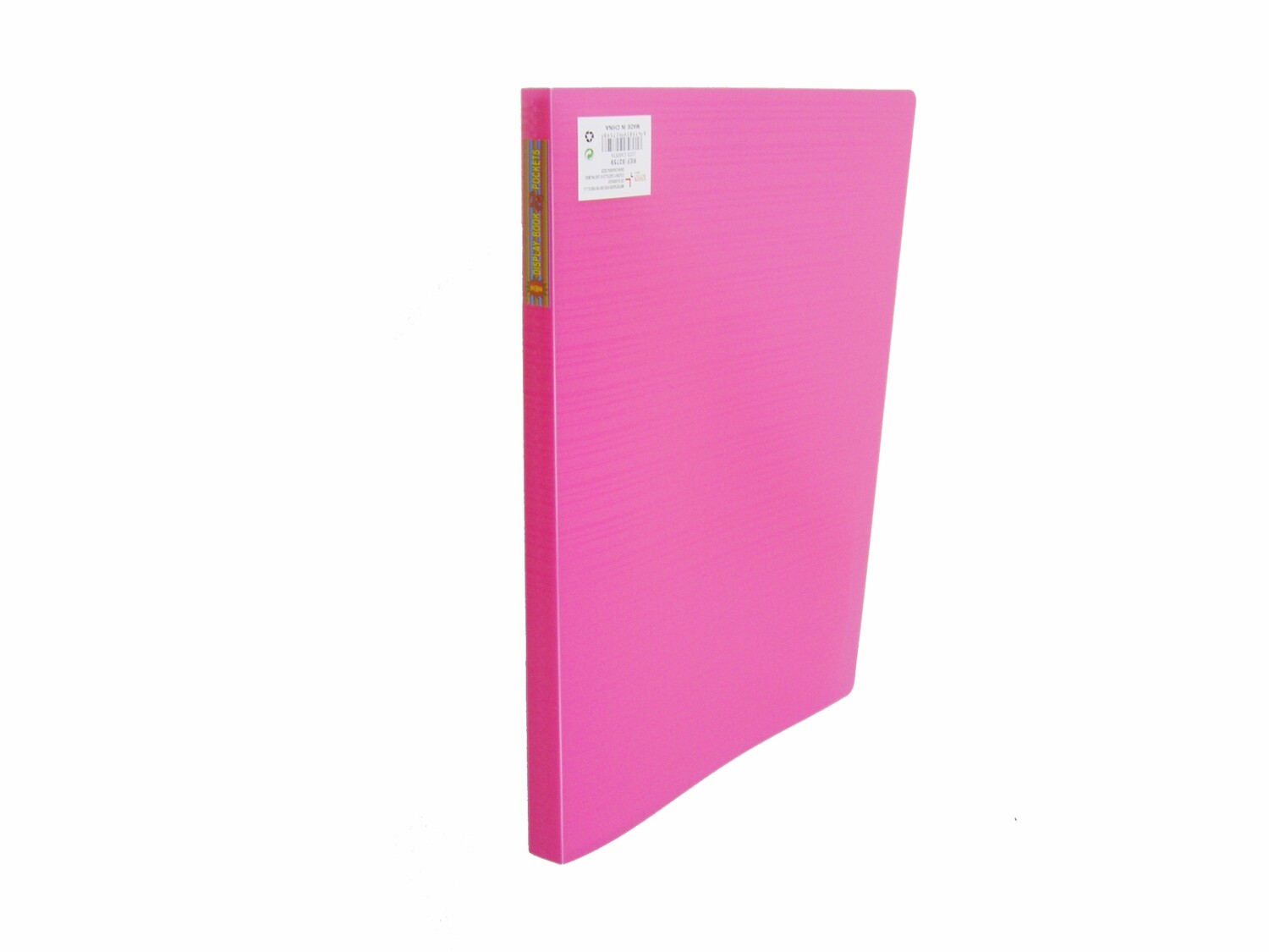 RSC/JINSHUN A4 20 POCKET DISPLAY BOOK D19-243-244