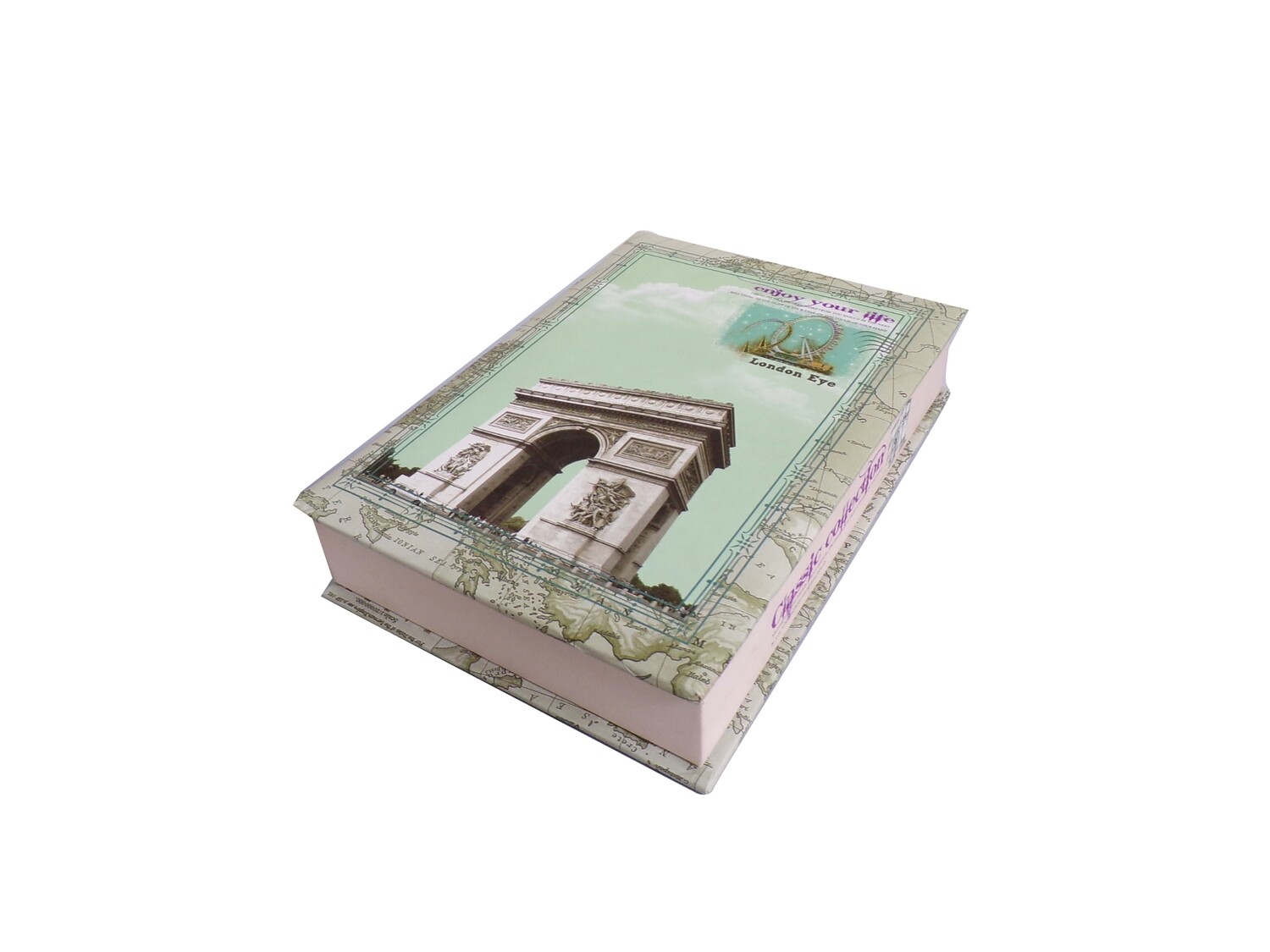 RSC FANCY HARD PENCIL CASE BOOK SHAPE C15-173