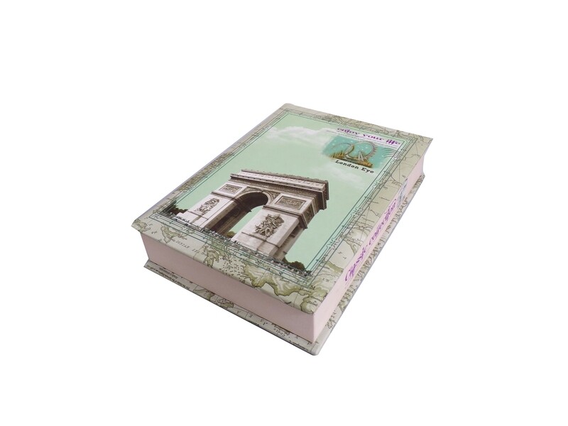 RSC FANCY HARD PENCIL CASE BOOK SHAPE C15-173