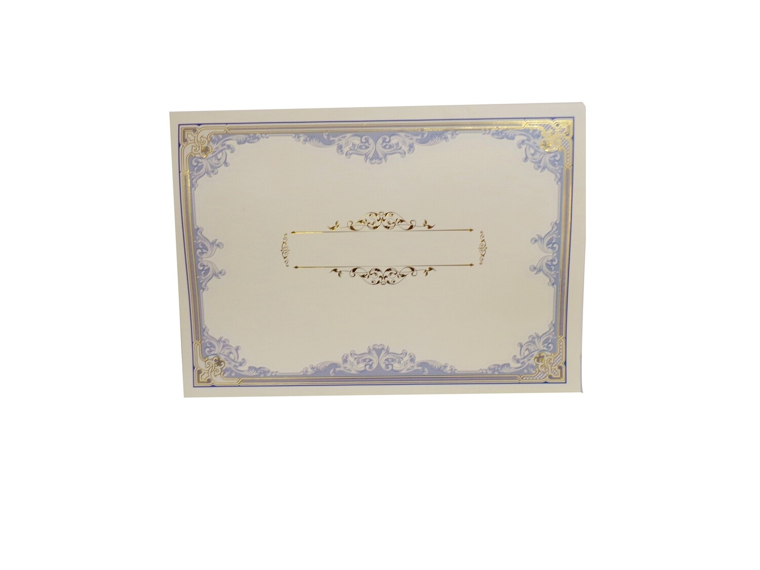 RSC A4 CARDBOARD CERTIFICATE HOLDER D19-257