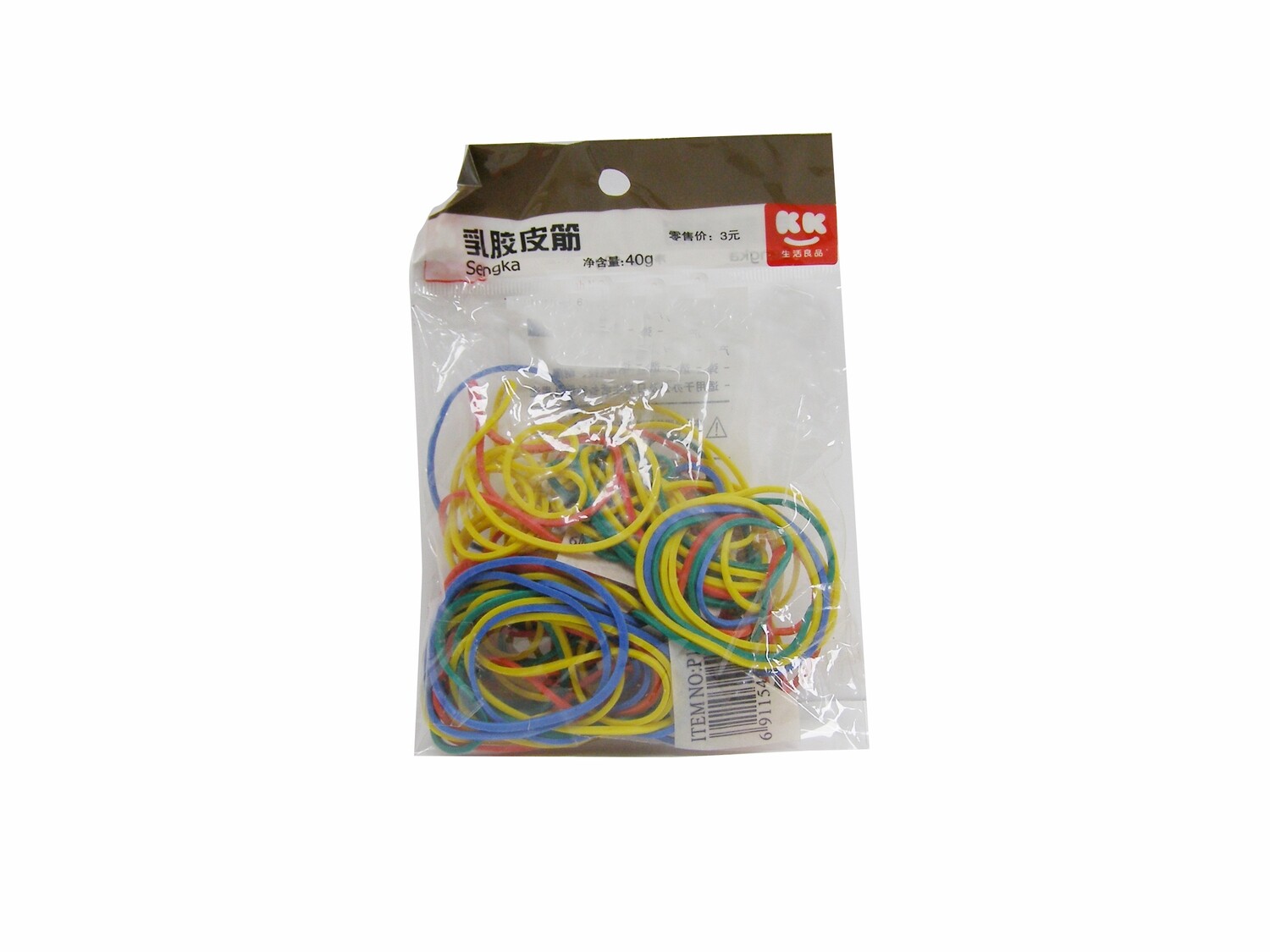 RSC SENGKA 40GRM COLOR RUBBER BAND P15-399