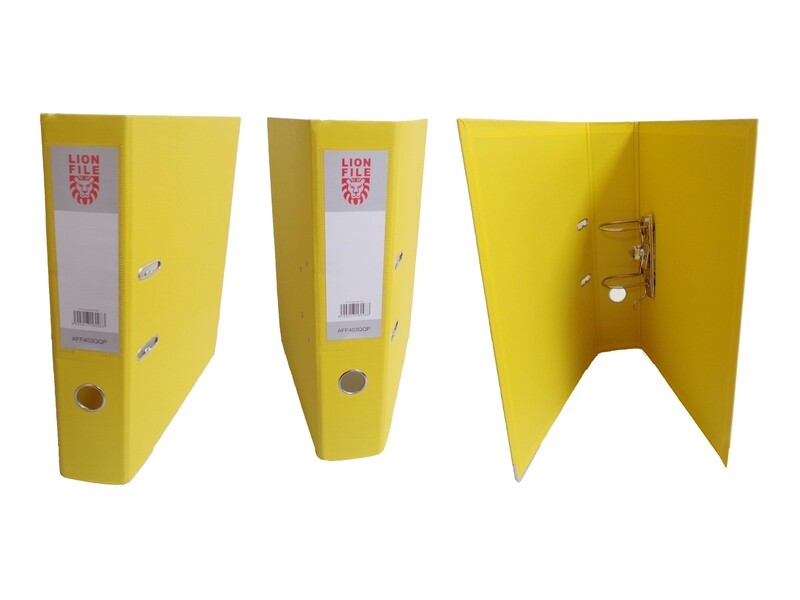 LION COLOR BOX FILE ASSTD 75MM