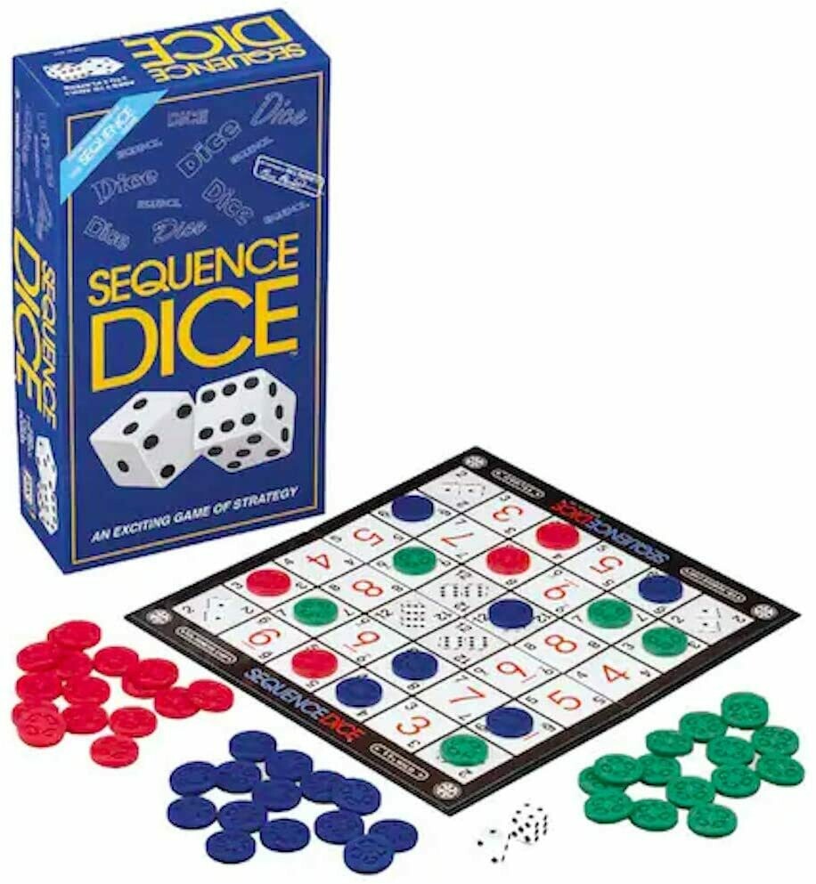 SEQUENCE DICE BOARD GAME