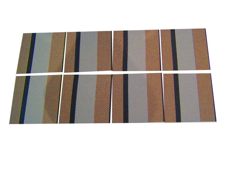 RSC 8PCS PVC TEA COASTERS C17-005