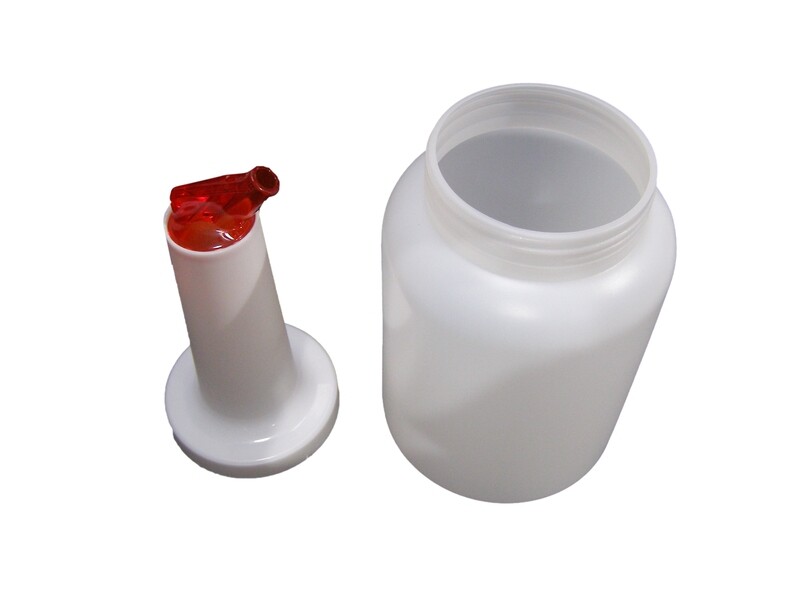 WINCO 2QT CLEAR BOTTLE PPB-2MX