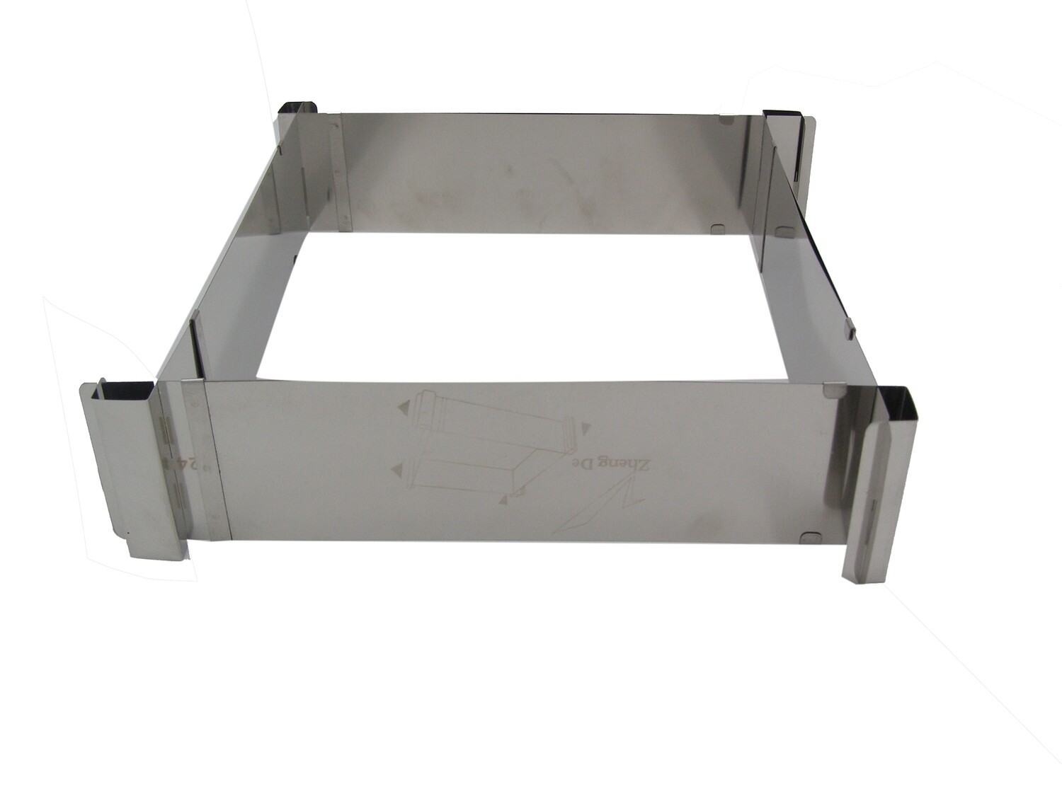 RSC 24-46CM SQUARE ADJUSTABLE CAKE MOULD P17-62