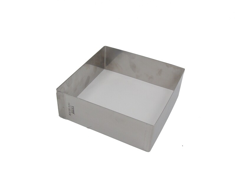 WELCOME RENA 150X150MM SQUARE CAKE RING 40045