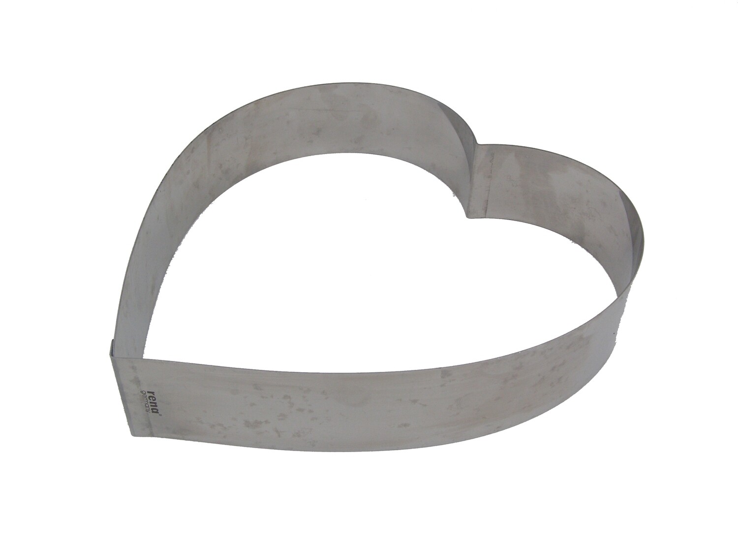 WELCOME RENA 120X50MM HEART SHAPE CAKE RING 40051